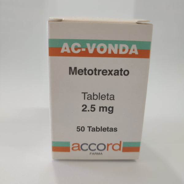 AC-VONDA, Metotrexato 2.5 mg, 50 Tabletas, ACCORD.