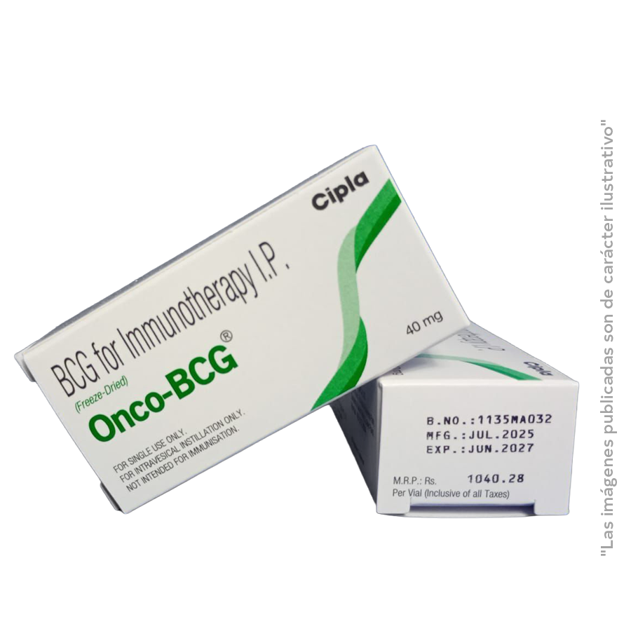 Onco-BCG,40,mg, (liofilizada) Cipla,