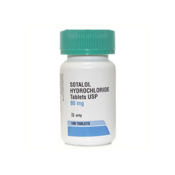 Sotalol Hydrochloride 80 mg 100 Tableta TEVA
