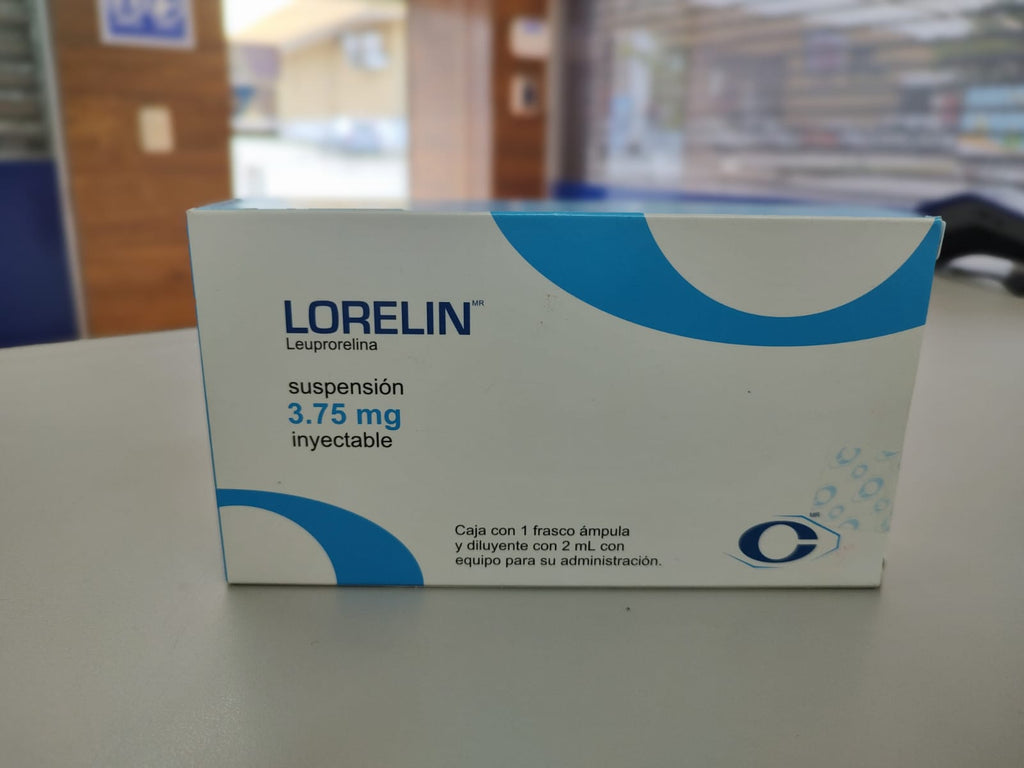 LORELIN 3.75 mg Caja con Frasco Ámpula y diluyente C/ 2 ml, CRYOPHARMA