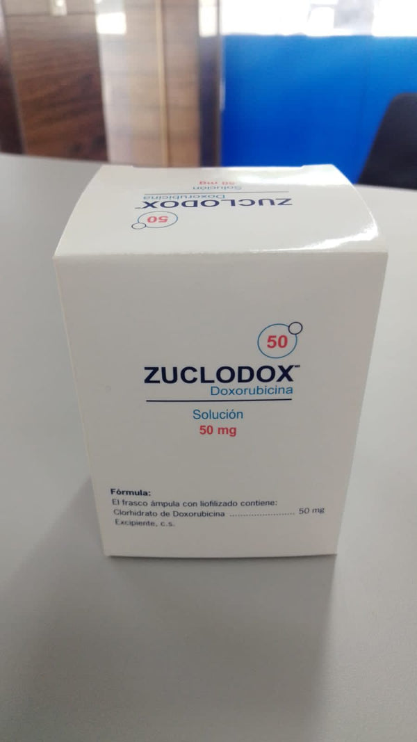 ZUCLODOX (Doxorubicina), Solución 50 mg, ZURICH.