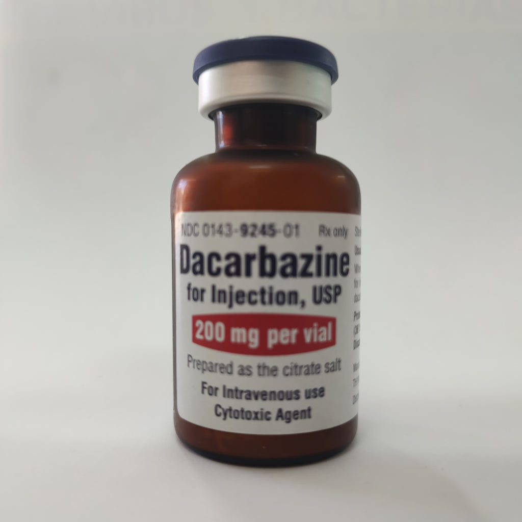 DACARBAZINE, 200 mg UPS, RX, Solución Inyectable, HIKMA.