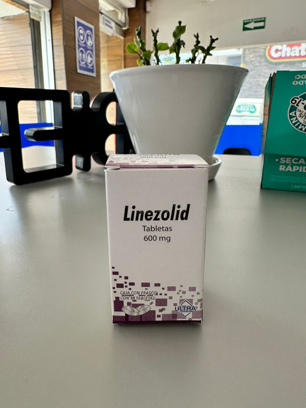 LINEZOLID, 600 mg, tabletas, ULTRA LABORATORIOS.