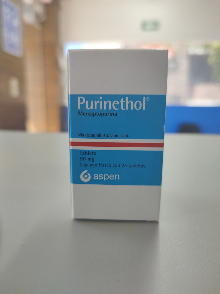 Purinethol, 50 mg, 25 tabletas, ASPEN.