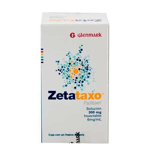 Zetataxo 300 mg, Solución Inyectable 6 mg/mL, Glenmark.