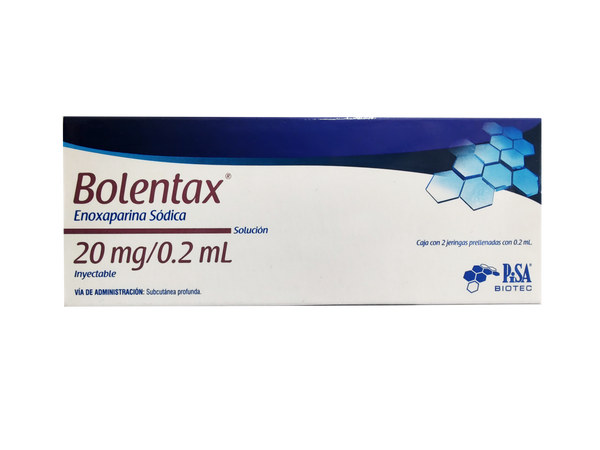 Bolentax, 20mg /0.2 mL, Solución Inyectable, PISA.