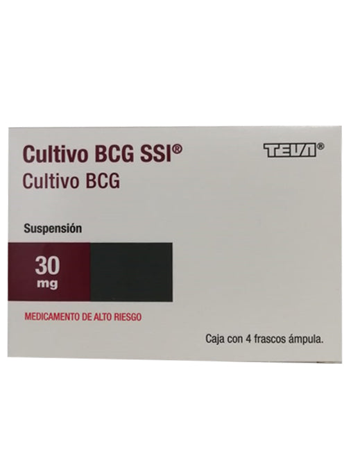 CULTIVO BCG SSI 30 mg Suspension, TEVA