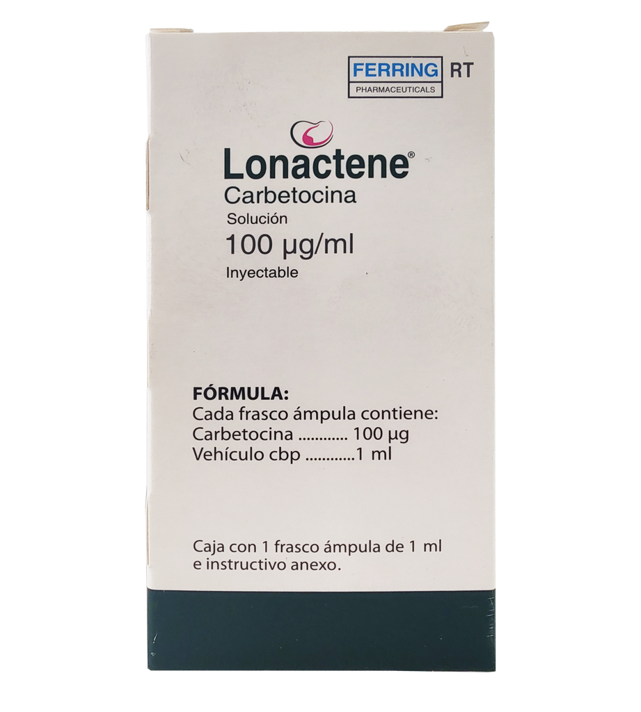 Lonactene, 100 mcg/mL, RT, Solución Inyectable, FERRING.