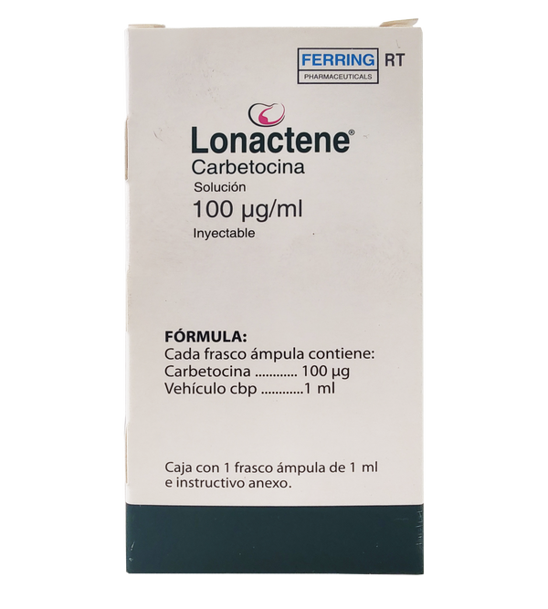 Lonactene, 100 mcg/mL, RT, Solución Inyectable, FERRING.