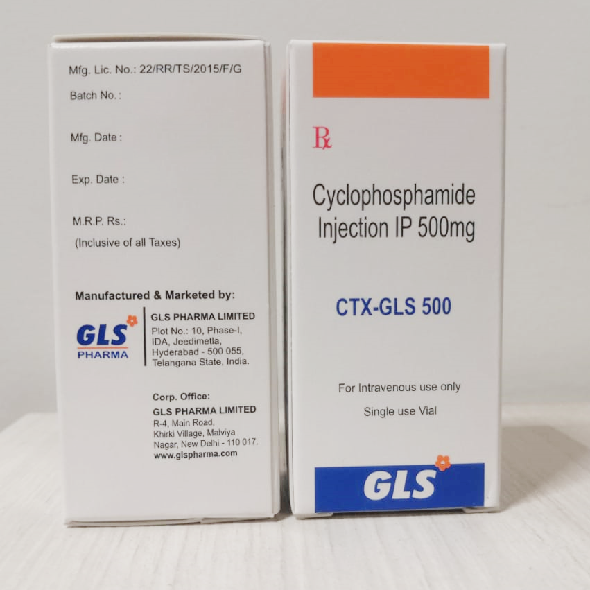 Cyclophosphamide Inyección IP 500mg GLS – farmashop.mx