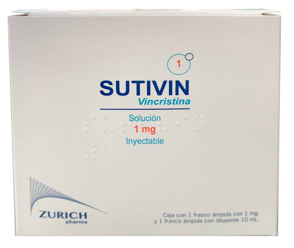 SUTIVIN, 1 mg Solución Inyectable, ZURICH.